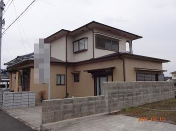 リビング亀沢　伊佐市大口にて屋根外壁工事をしました