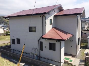 屋根外壁塗装はリビング亀沢へ　湧水町