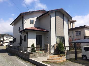 姶良郡湧水町　リビング亀沢　屋根外壁塗装