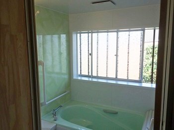 伊佐市　実家のお風呂リフォーム